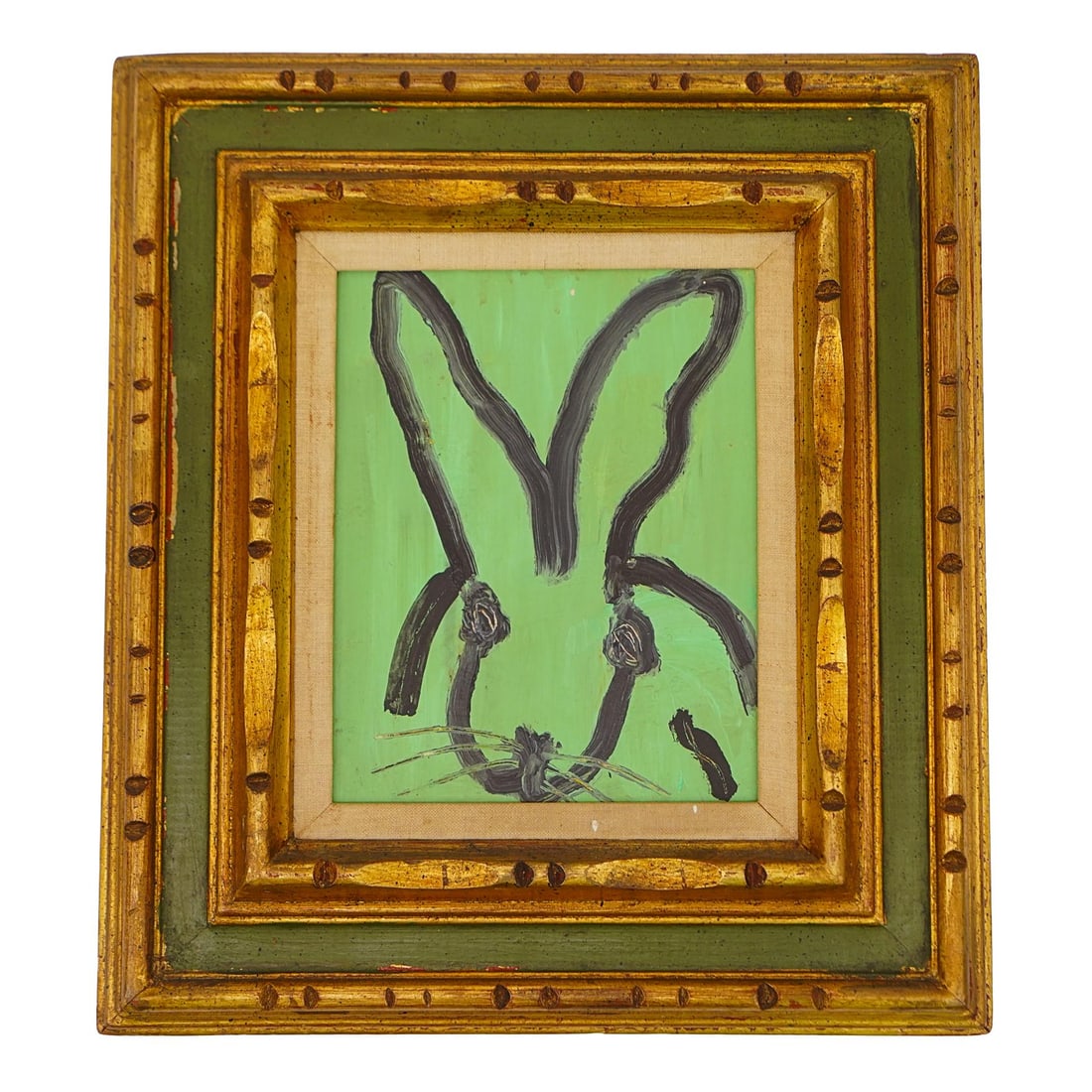 After Hunt Slonem "Hey" Oil Painting (1 of 4)