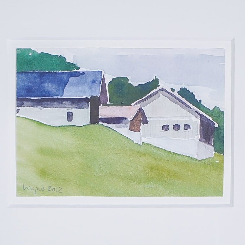 Reiner Wagner (German, b. 1942) Watercolor Painting (1 of 3)