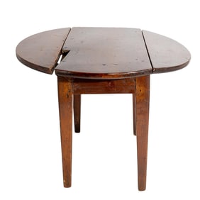 Salesman Sample Drop Leaf Table
