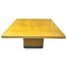 Mid Century Modern Wood Conference Table