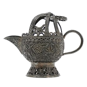 Antique Silver Kashmiri Silver Creamer
