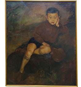 Style of Fournier des Corats (French, 1890-1970) Oil on Canvas