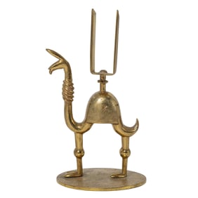 Mid Century Austrian Brass Cigarette Holder