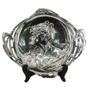Art Nouveau Silver Tray