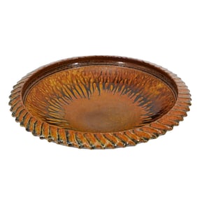 Large Studio Pottery Centerpiece Bowl