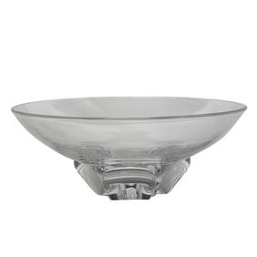 Steuben 'Coronet' Glass Bowl By Donald Pollard