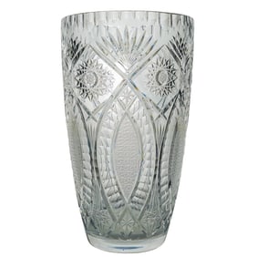 Brilliant Cut Crystal Vase