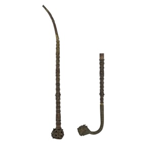 Early 20th Cent. Southeast Asian Opium Pipes