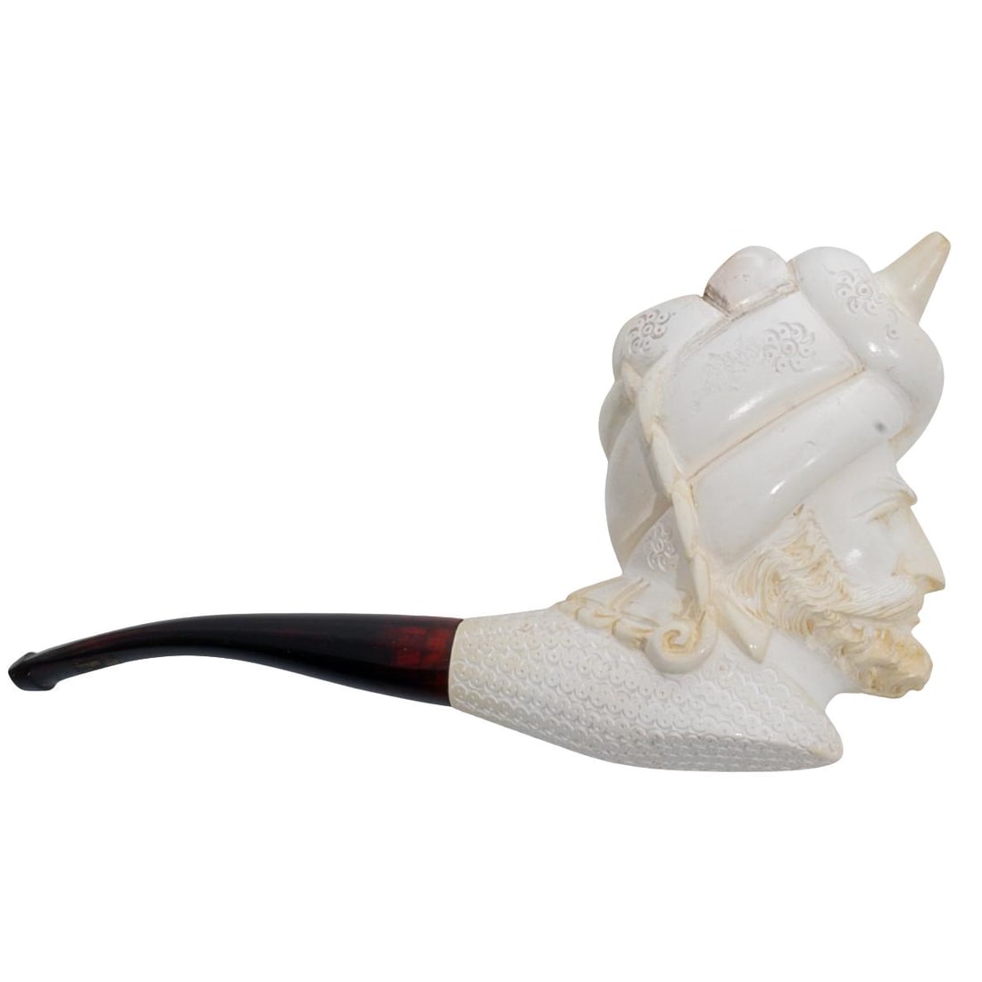 Japanese Kiseru Smoking Pipe W Silver 1 Shu Mount - Nov 12