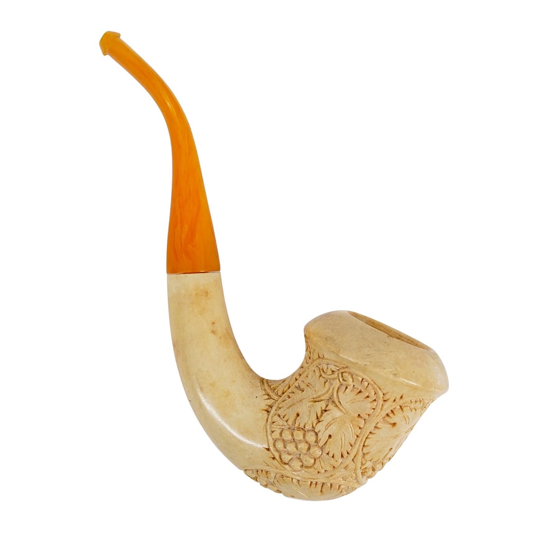 Carved Meerschaum Tobacco Pipe (1 of 5)
