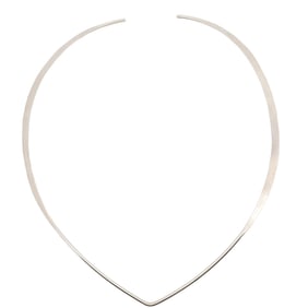 David Andersen Sterling Silver Collar Necklace