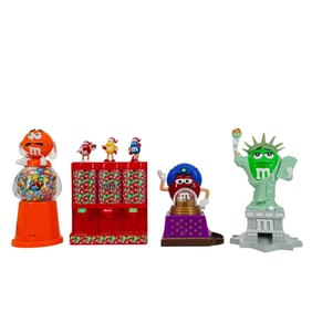 (4 Pcs) M&M Dispenser Collection