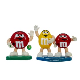 (3 Pcs) M&M Candy Dispenser Collection