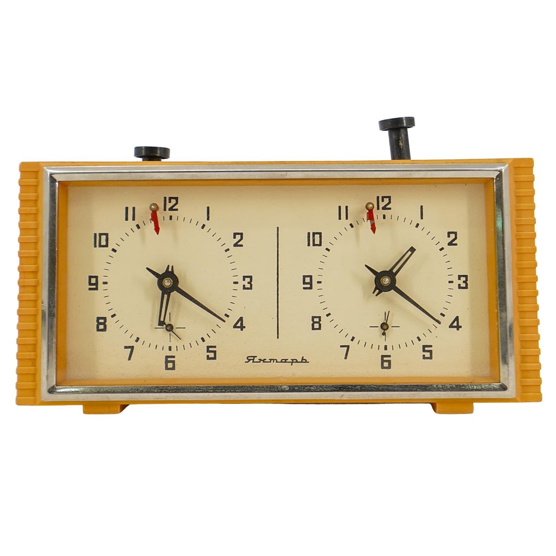 Vintage Soviet ‘Jantar’ USSR Russian Dual Chess Clock (1 of 5)