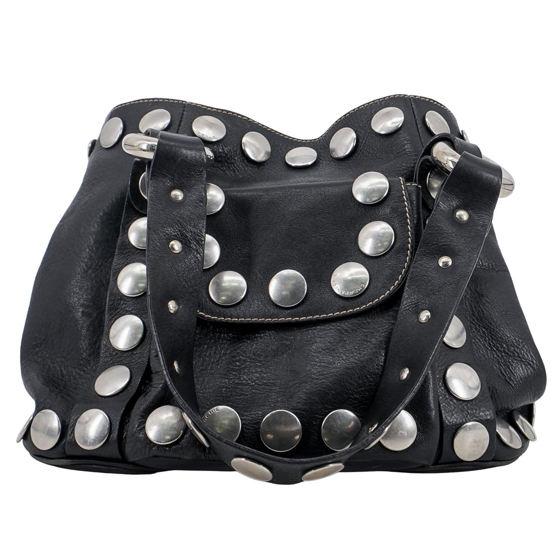 PUNK CHIC by MOSCHINO チェック柄ハンドバッグ Moschino Vintage 