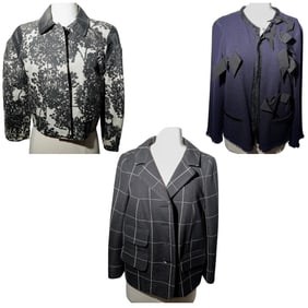 (3 Pcs) Vintage Moschino Women's Blazers