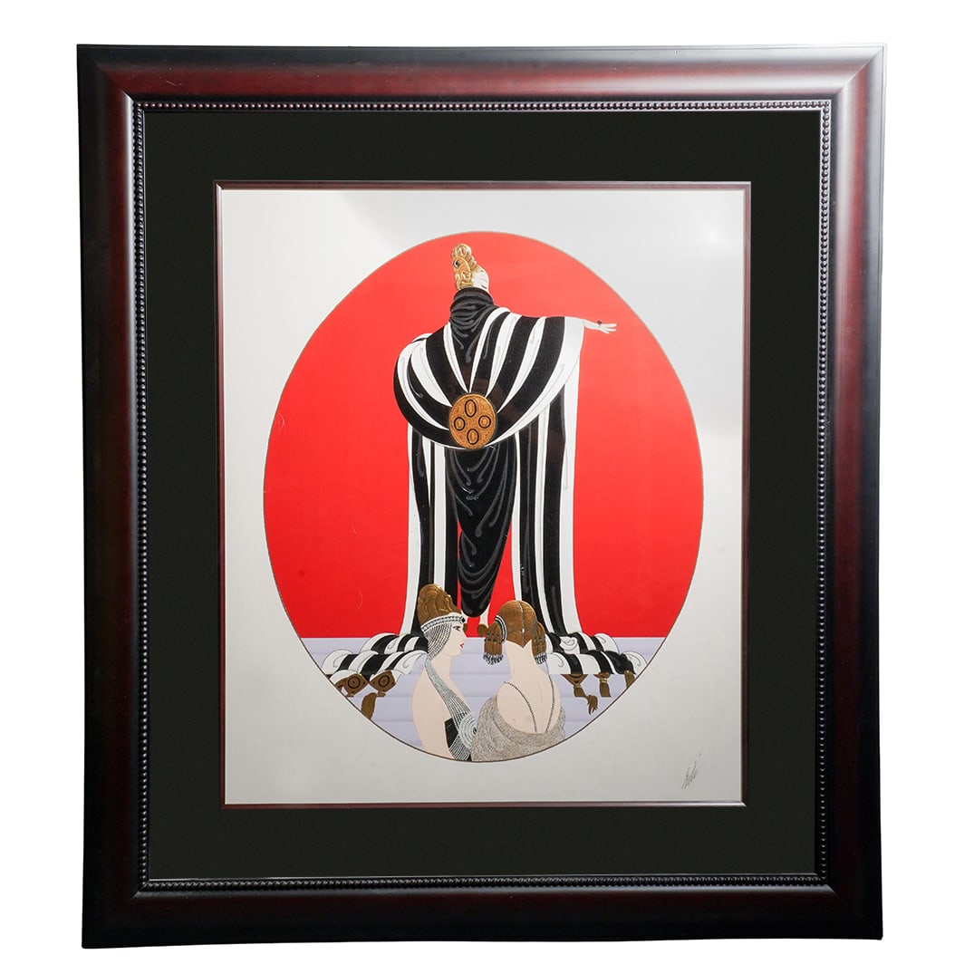 Erté (1892-1990, French/Russian) "Monaco" Serigraph (1 of 5)