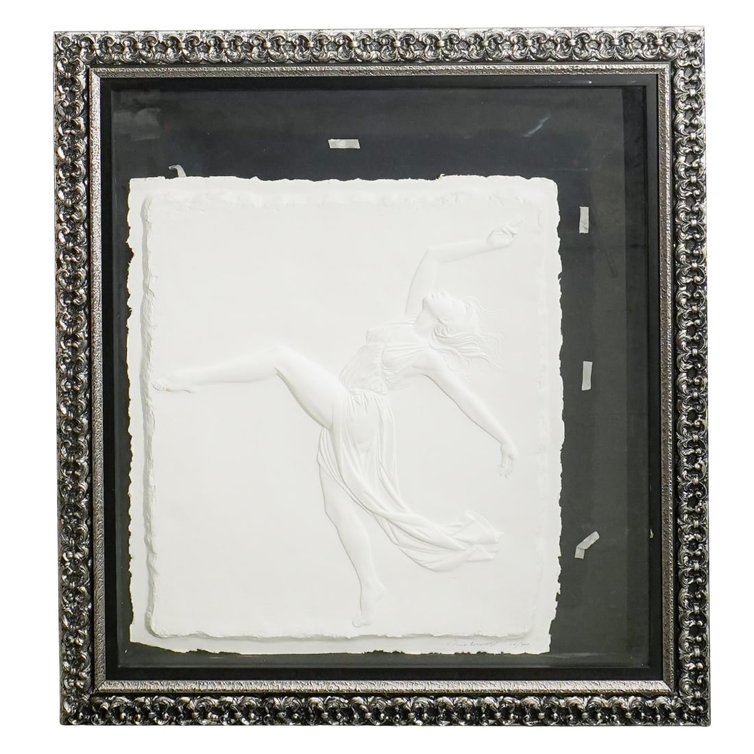 Bruno Lucchesi (b. 1926, Italian/American) Cast Paper Dancer Relief (1 of 5)