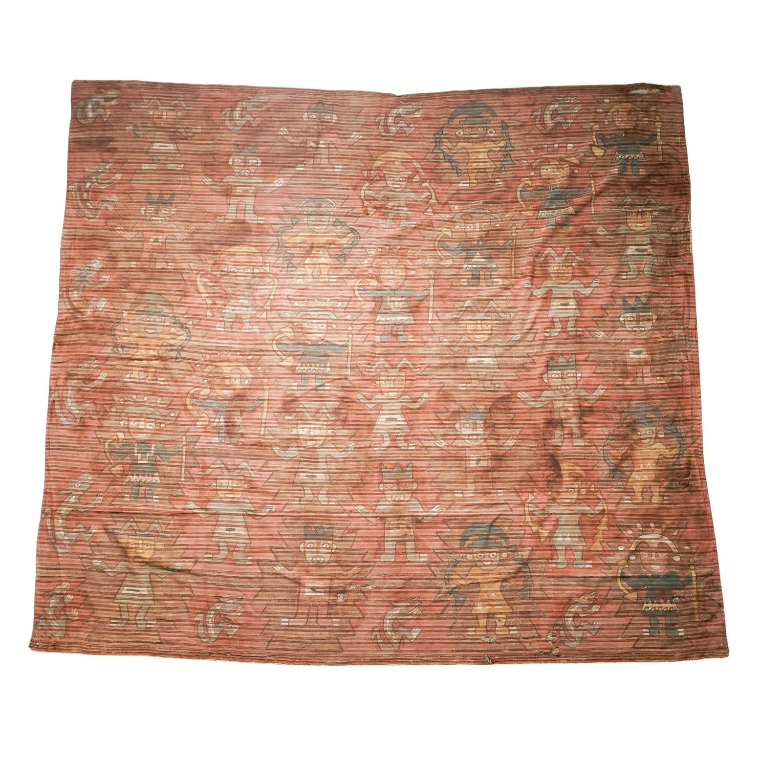 Pre Columbian Chancay Textile Panel Fabric (1 of 5)