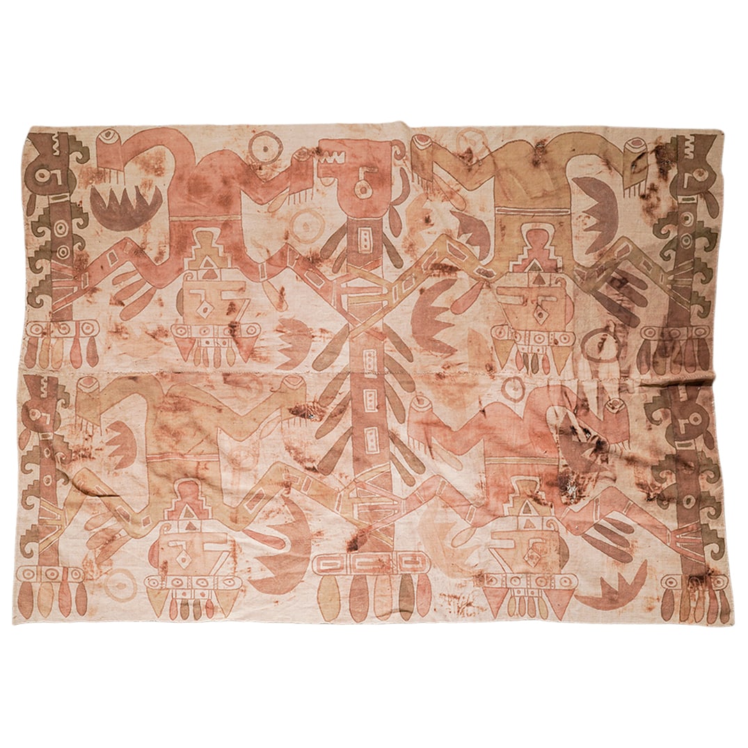 Pre Columbian Chancay Textile Panel (1 of 6)
