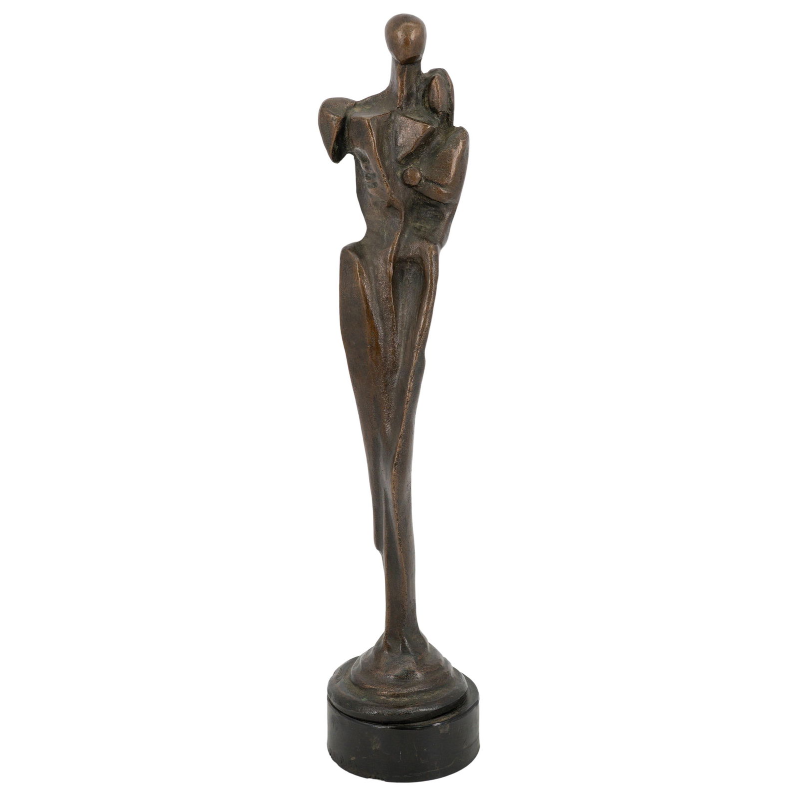 Bronze Abstract Figural Sculpture (1 of 4)