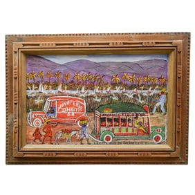 Gervais Emmanuel Ducasse (Haitian, 1903-1988) Oil Painting
