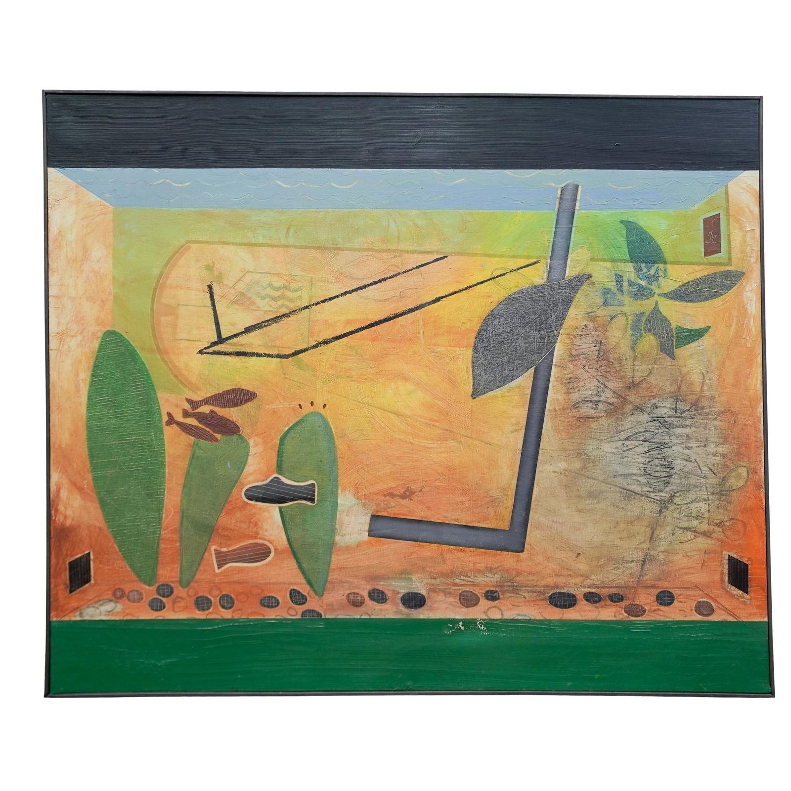 Thomas Tuchel (German, b. 1962) Fish Oil Painting (1 of 5)