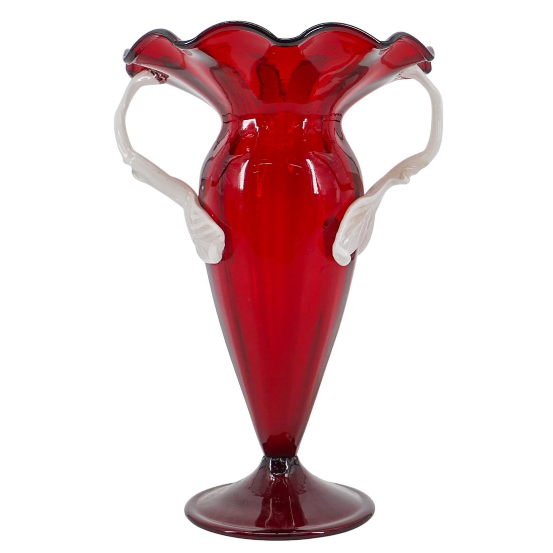 Att. Barovier Seguso & Ferro Murano Glass Vase (1 of 6)