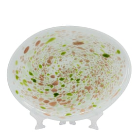 Murano Oval Glass Centerpiece