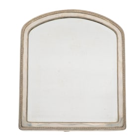 Antique Russian Silver Table Mirror
