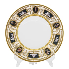 "Abteilung Dresden" Neoclassical Cabinet Plate