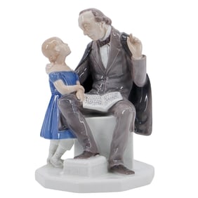 Bing & Grondahl "Hans Christian Andersen" Glazed Porcelain Figurine