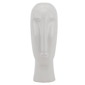 Vintage Ceramic Male Head Sculpture