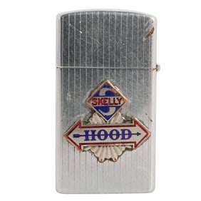 Vintage 1950s Zippo Skelly Hood Zippo Lighter