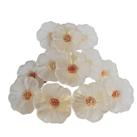 (12 pcs) Hans Turnwald Floral Napkin Rings