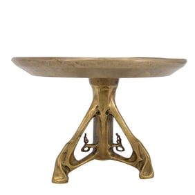 Vintage Brass Centerpiece Platter