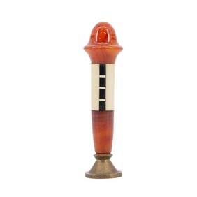 Art Deco Agate Stamp