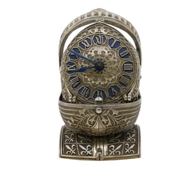 Lancel Paris Casque Chevalier Clock