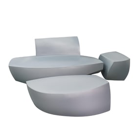(3 Pcs) Frank Gehry (Canadian/American, B. 1929) for Heller Sofa Molded Living Room Set