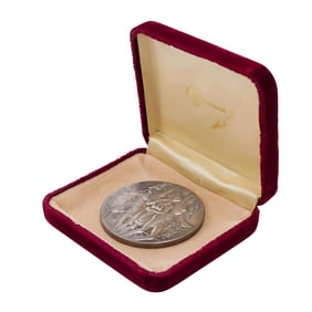 Salvador Dali 1978 Silver Peace Medal
