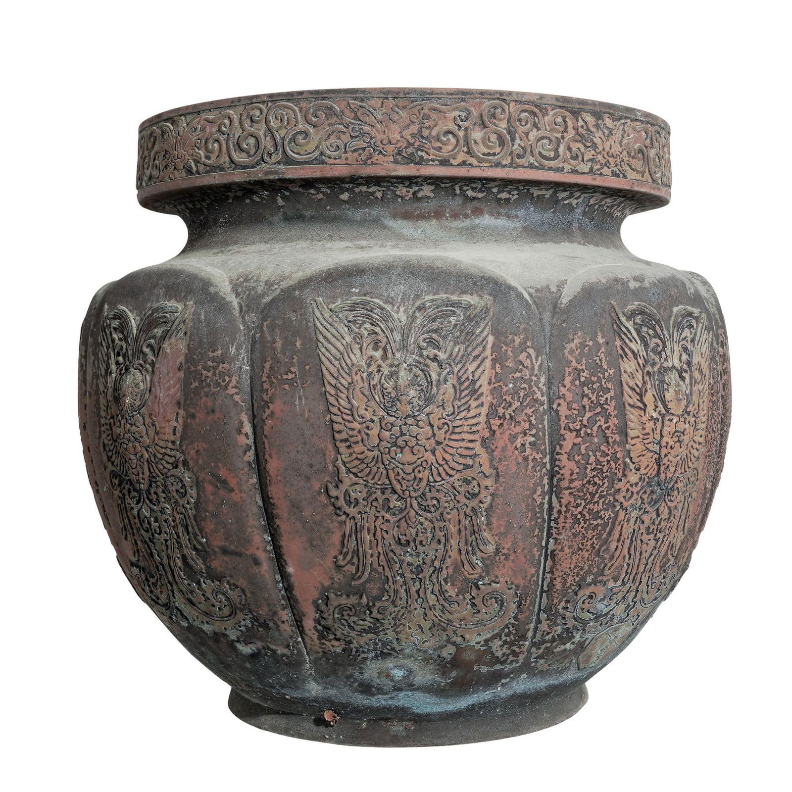 Large Chinese Bronze Jardiniere (1 of 6)