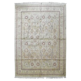 Pakistani Persian Style Wool Area Rug