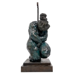 Benson Selzer (1921-1999, American) Modernist Bronze Sculpture