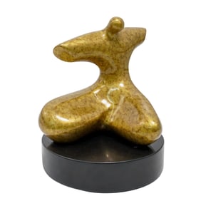 Jim Hunolt (American, b. 1939) "Emerging" Sculpture