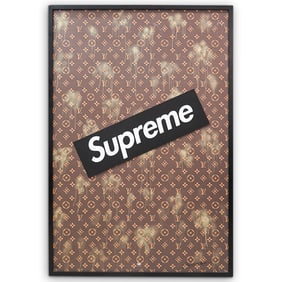 "Fairchild Paris" Louis Vuitton Supreme Mixed Media