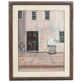 Urban Mixed Media Composition