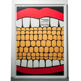 Stephen Frykholm (American, B. 1942) Herman Miller Sweet Corn Poster
