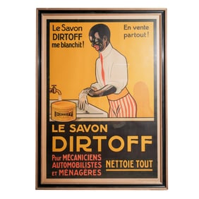 Le Savon Dirtoff French Advertisement
