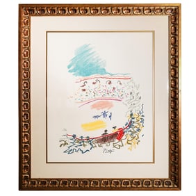 Picasso (Spanish, 1881- 1973) "El Ruedo" Serigraph