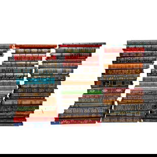 (46 Pc) Easton Press Collector's Editions 100 Greatest Books Ever Written: (46 Pc) Easton Press Collector's Editions 100 Greatest Books Ever Writtenc. 1992, USAThe Essays Of Ralph Waldo Emerson20,000 Leagues Under the Sea, by Jules VernePoems of John KeatsHistory of Early Ro